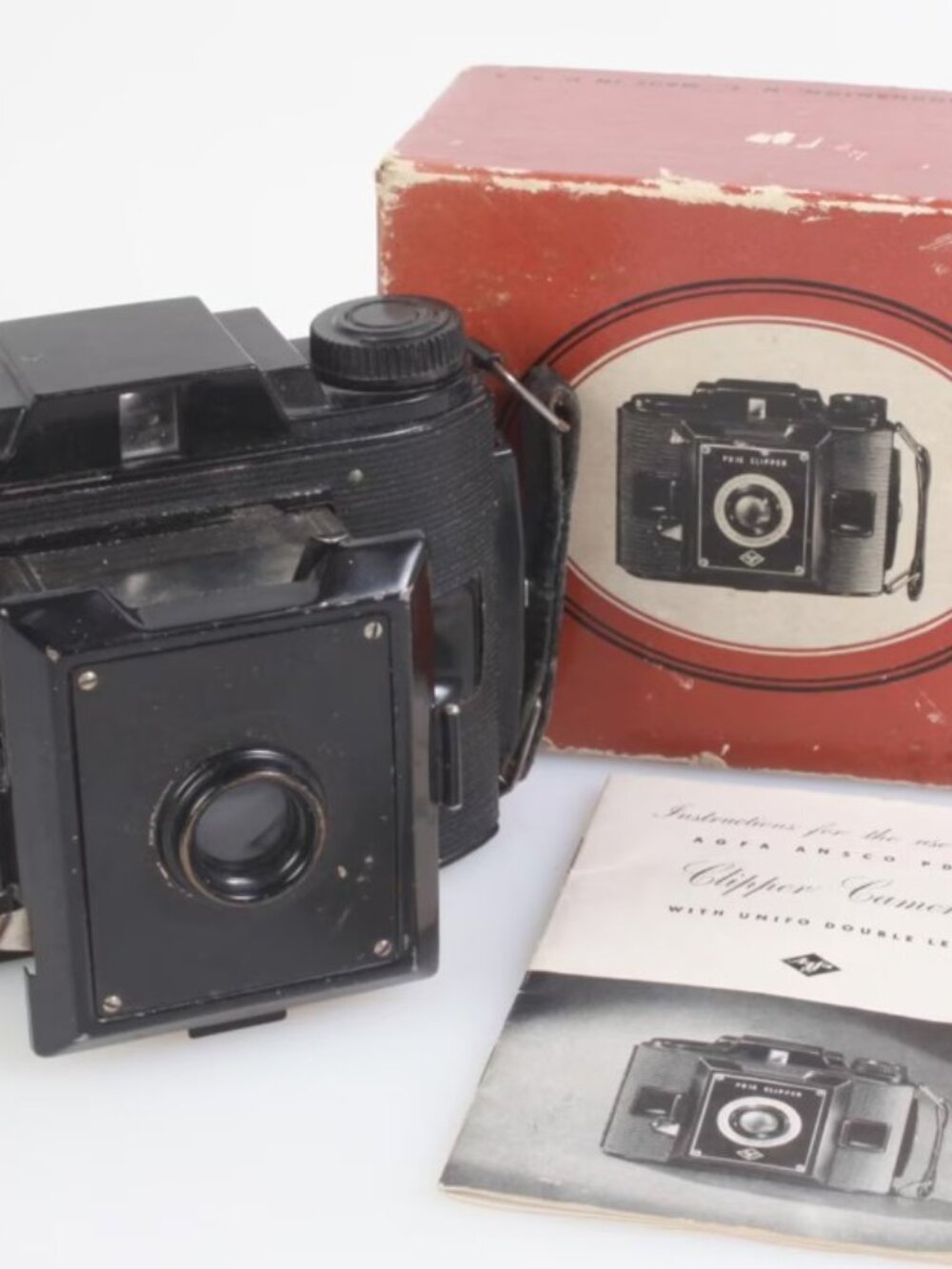 Agfa PD16 Clipper Camera Works w/Box and Manual